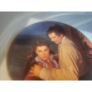 Vintage Gone With the Wind Plate, 'Dangerous Attractions,' 1993, Limited Ed.,...